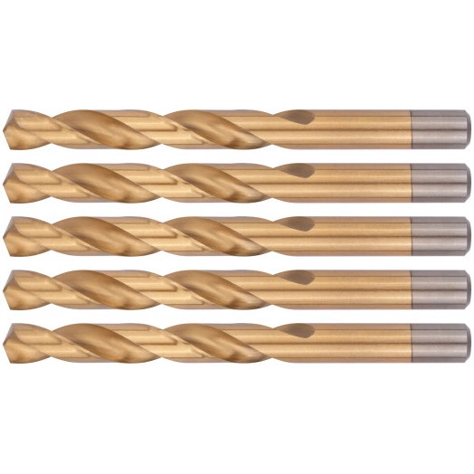 Сверла HSS по металлу, титановое покрытие 13.0 мм (5 шт)