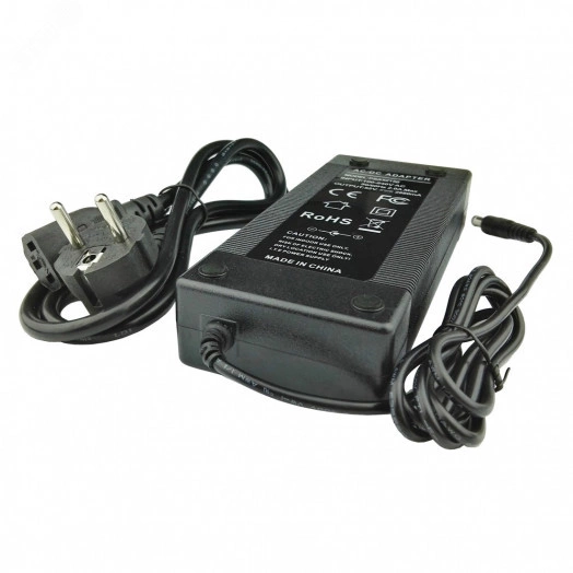 Блок питания(сетевой адаптер) DC48V, 2,5A(120Вт макс.). Диапазон входных напряжений AC100-240V. Штекер 2.1x5.5мм.