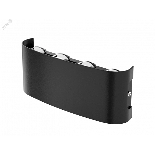 Светодиодный светильник накладной SLO- 8W4000K-B, черный