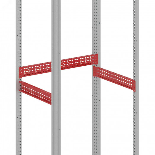 Рейка боковая, широкая, для шкафов CQE глубиной 600 мм, 1 упаковка - 4 шт.
