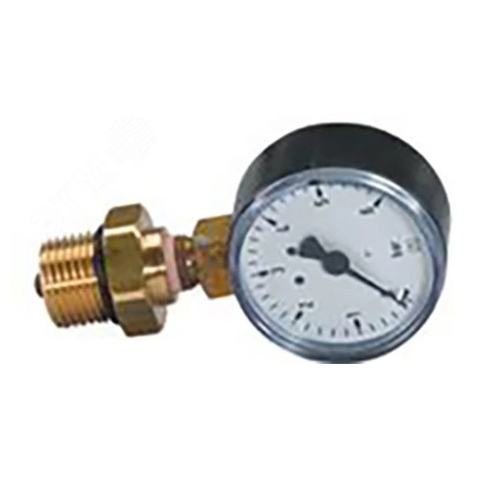 Манометр с монтажным вентилем