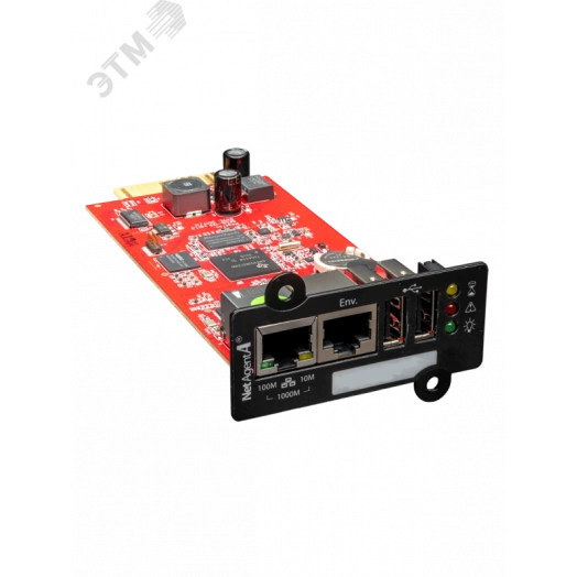Карта 4-портовая внутренняя NetAgent A (BA506) SNMP v2/3, 2xRJ45, 2xUSB, применяется с ИБП СИПБ/СИП380