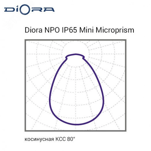 Diora NPO IP65 SE Mini 30/3700 microprism 4K