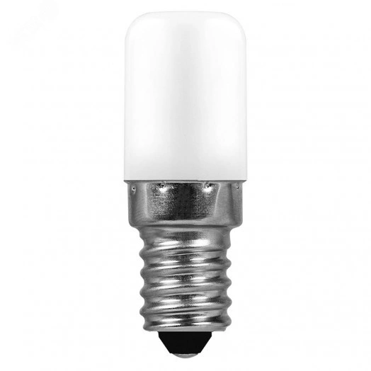 Лампа светодиодная LED 2вт Е14 дневной для холодильников