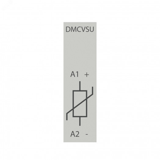 Ограничитель перенапряжений для миниконтакторов DMC и реле DCR с варистором 12-48VAC/12-60VDC