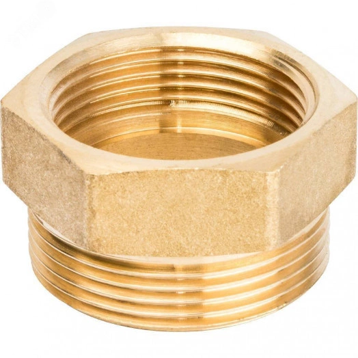 Разъемное соединение 'американка' ВН, уплотнение под гайкой по плоскости 1' 1/4