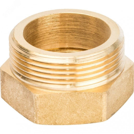 Разъемное соединение 'американка' ВН, уплотнение под гайкой по плоскости 1' 1/4