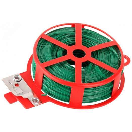 Проволока подвязочная декоративная для кустарников, 50м