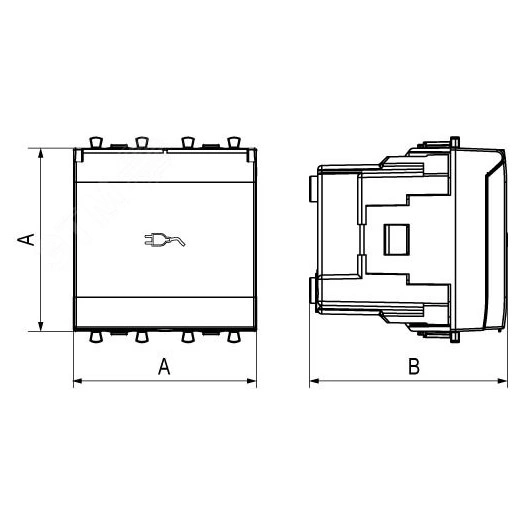 Трансформатор тока CT80 1500A, класс 0.2S, 10ВА