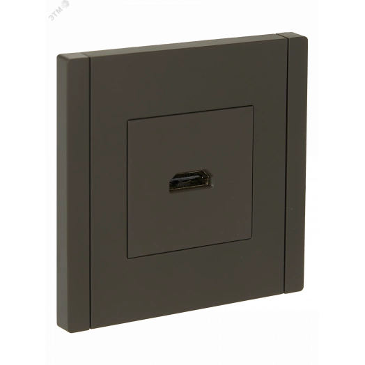 FORTE&PIANO Розетка HDMI FP340 серый IEK