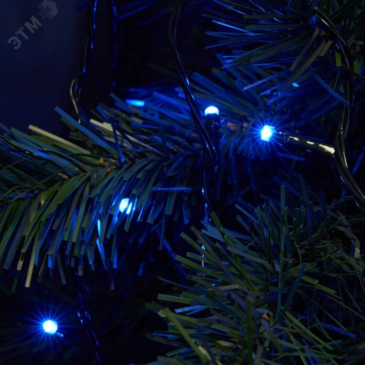 Гирлянда линейная LED синий 40м IP44