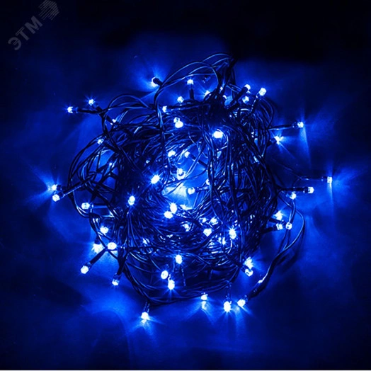 Гирлянда линейная LED синий 40м IP44