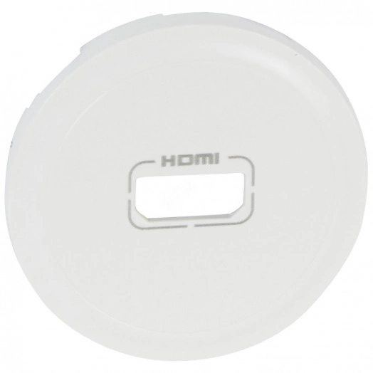 Celiane Лицевая панель розетки аудио/видео HDMI белая