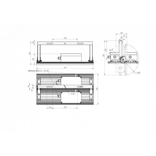 Комплект двойной Diora Unit Ex 180/20500 Д120 3K лира