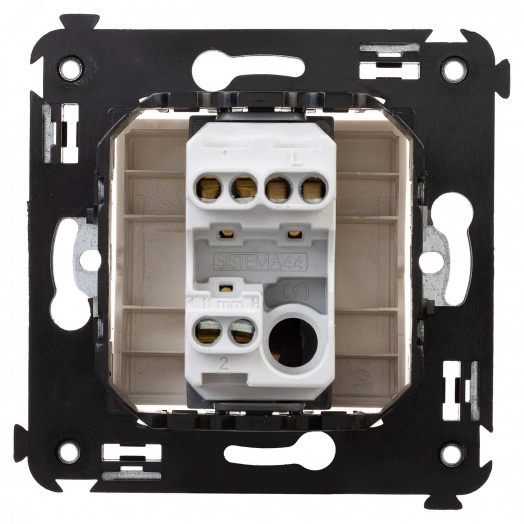 Avanti Переключатель одноклавишный в стену, ''Ванильная дымка''