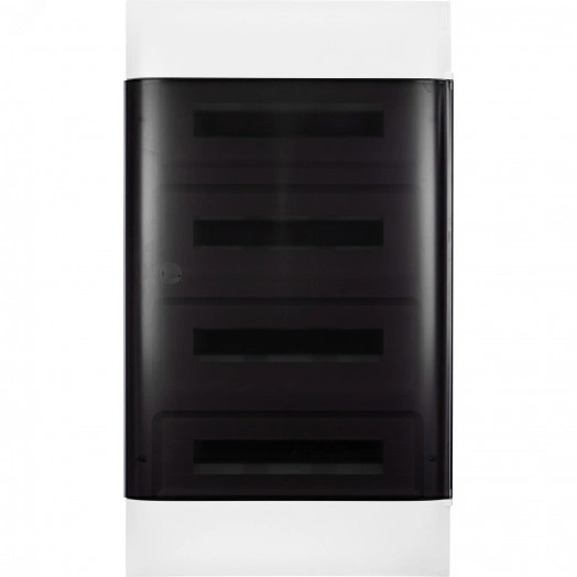 Practibox S Пластиковый щиток Навесной (ЩРн-П) 4X18 Дымчатая дверь