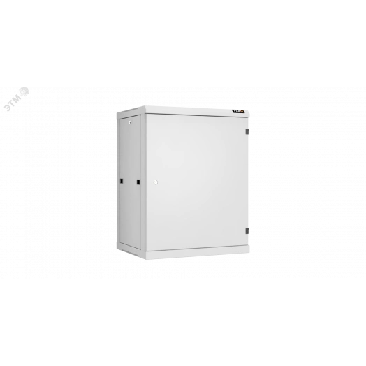 Шкаф настенный разбор 19д 15U металлическая дверь Ш600хВ770хГ450мм серый