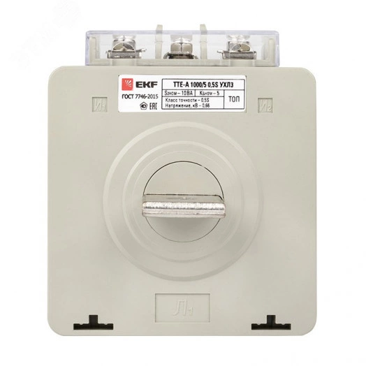 Трансформатор тока ТТЕ-A-1000/5А с клеммой напряжения класс точности 0,5 PROxima