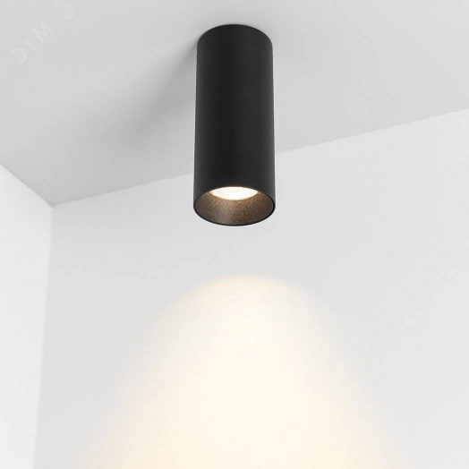 Светильник SP-POLO-SURFACE-R65-8W Day4000 (BK-BK, 40 deg) (ARL, IP20 Металл, 3 года)