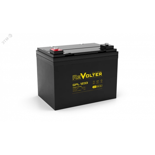 Аккумуляторная батарея  Revolter GPL 12В 33Ач