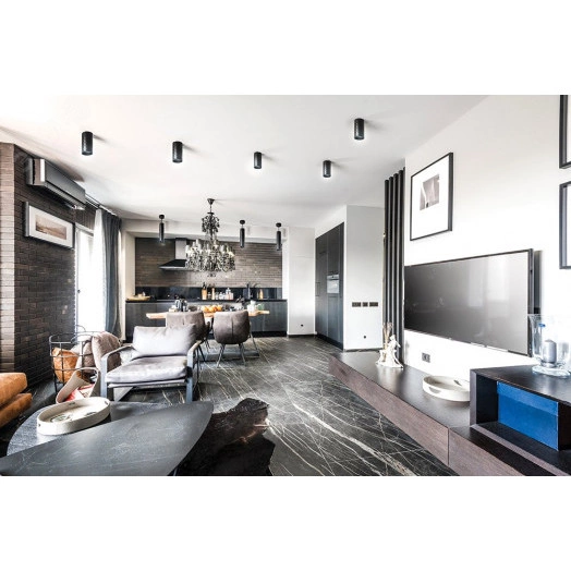 Светильник ДПО GU10 без лампы черный