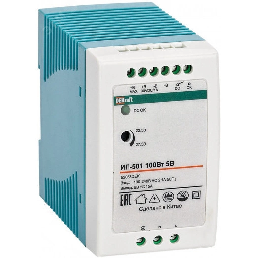 Источник питания импульсный 100Вт 36В 2,7А ИП-501