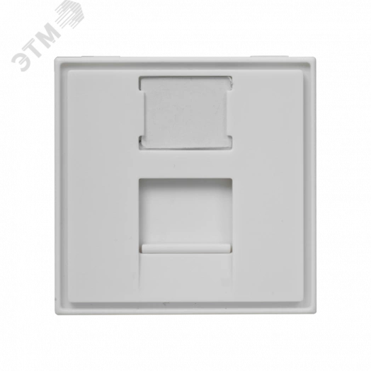 Вставка 45x45 для Keystone Jack со шторками для настенной розетки