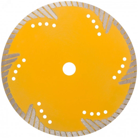 Диск отрезной алмазный, сегментный с защитными секторами Profi Plus, 230 x 3.0 x 8.3 x 22.2 мм