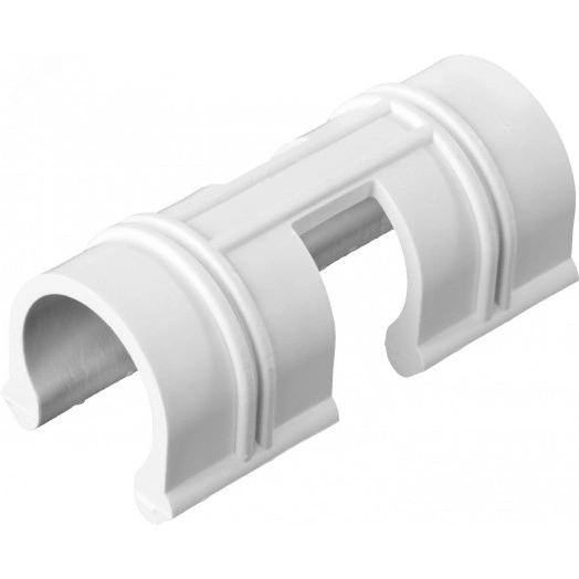 Зажим для крепления пленки к каркасу парника, d=12мм, цвет белый, 20шт