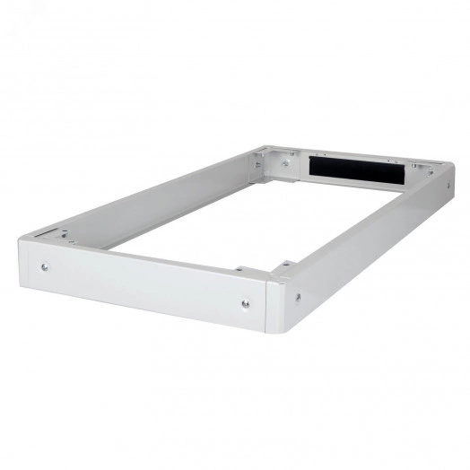 Цоколь для напольных шкафов 600х1200 с щеточным вводом, сер. DATAREX