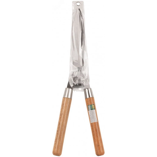 Кусторез, деревянные ручки, прямые лезвия, 500 мм