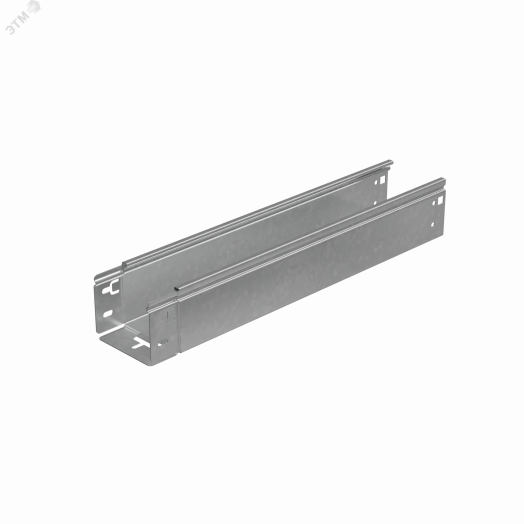 Лоток неперф. 80х100х0,8 L3000 мм Быстрый монтаж ПЛЮС