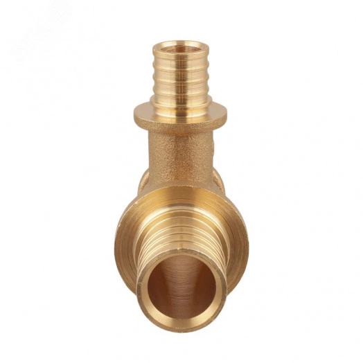 Тройник переходной аксиальный латунный 32x16x32