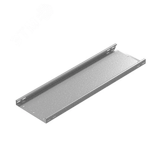 Промышленный лоток кабельный неперфорированный 200х35х3000, толщина 2,0 мм, Сендзимир цинк