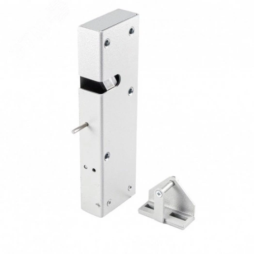 Замок электромеханический с толкателем и датчиком