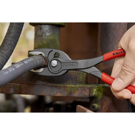 Клещи захватные TwinGrip 4 - 22 мм длина 200 мм черненные обливные рукоятки