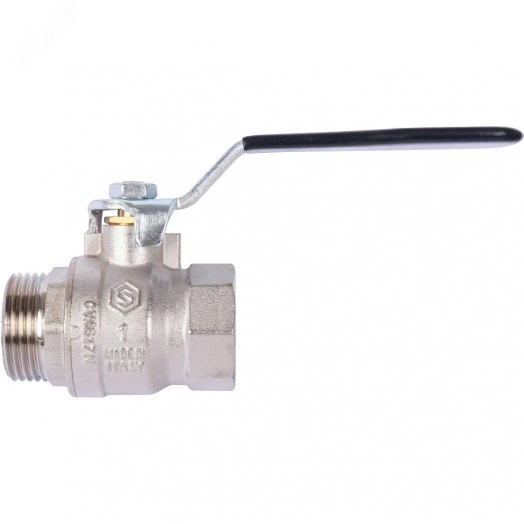 Кран шаровой стандартнопроходной 1' ВН ручка рычаг