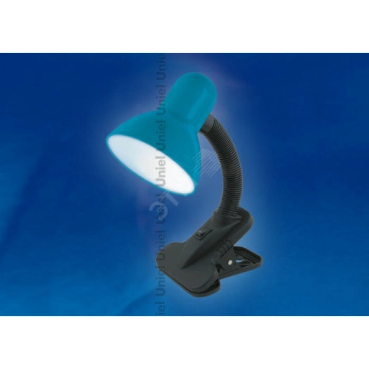 Светильник настольный TLI-222 Е27 морская волна  UNIEL