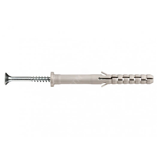 Дюбель нейлоновый распорный для сквозного монтажа с шурупом PNDS 8x120мм (40шт)