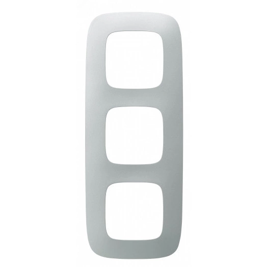 Valena ALLURE Рамка 3 поста алюминий универсальная