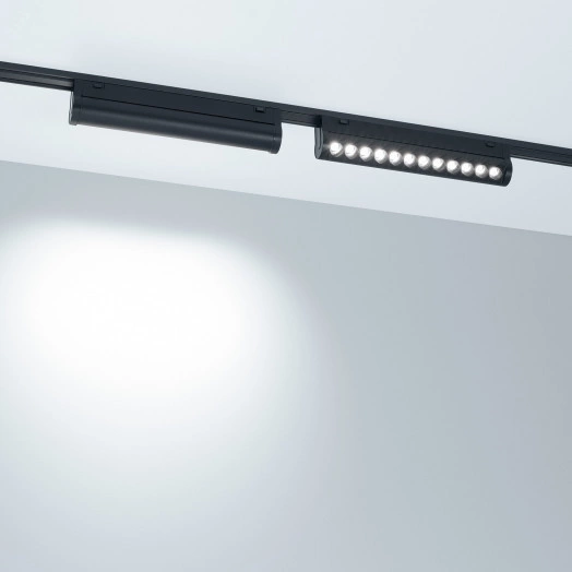 Светильник MAG-VIBE-LASER-TURN-L209-12W Day4000-MIX (BK, 24 deg, 48V, TUYA Zigbee) (Arlight, IP20 Металл, 5 лет)