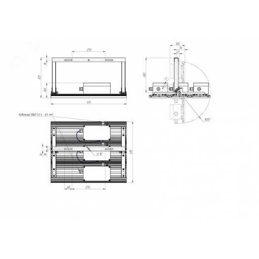 Комплект тройной Diora Unit Ex 180/20500 Д120 5K лира