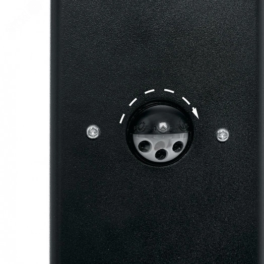 Светильник ДТУ-15w столб Е27 без лампы с розеткой IP44 черный