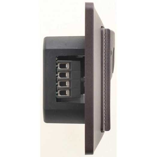 GLOSSA Термостат электронный теплого пола с датчиком 10A шоколад в сборе