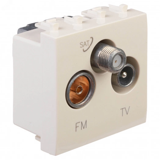 Avanti TV-FM-SAT ''Ванильная дымка'', 16A, 2 модульный