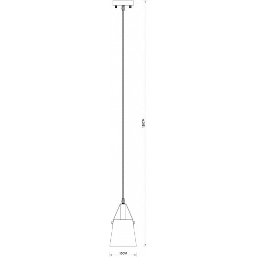 Светильник Подвесной Arte Lamp THOMAS A7032SP-1BK 1*E27 Металл Чёрный