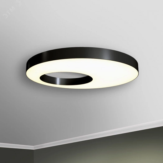 Светильник светодиодный RVE-LBX-APERTURA-600-N (Круг с отв. 600х600х100мм 29Вт Накладной 4000К Белый)