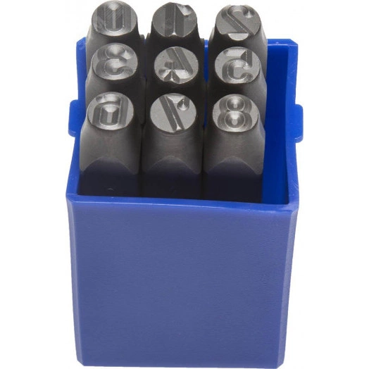 Клейма цифровые арабские, шрифт 8мм