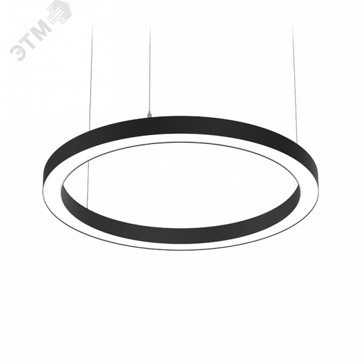 Светильник светодиодный ДСО-80Вт 3000К Enso черный