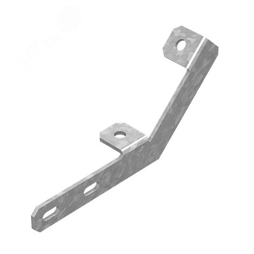 Кронштейн для консоли поддерживающий 135 град. многоуровневый, толщина 3,0 мм, Сендзимир цинк